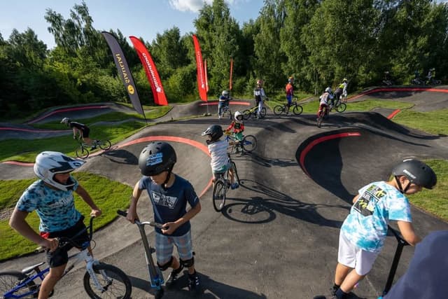 Pump track Šiauliai (made by Velosolutions)